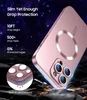 Magnetische Hülle für iPhone 16 Pro Matt Silikon Handyhülle Produktbild-Vorschau 5