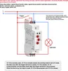 A wiring diagram and product image for a GRT8-M1 delay relay. Voir les images du produit