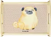 Mr. & Mrs. Panda Frühstückstablett Mops - Hundeglück - Produktbild-Vorschau 1