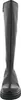 A full-length view of a black leather boot. Produktbild-Vorschau