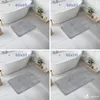 VOUNOT® Badematte Rutschfeste Mikrofaser Badezimmerteppich Produktbild-Vorschau 2