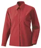 Damen Bluse langarm, rot, Gr. 40 : 40 : rot : 60% Baumwolle Produktbild-Vorschau 2