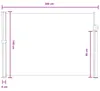vidaXL Ausziehbares Seitenmarkise Sand 300 x 140 cm Produktbild-Vorschau 8