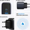 VOOMY 20W USB Ladegerät – 2-in-1 Schnellladegerät – USB-C & Produktbild-Vorschau 3