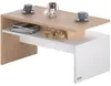 CASARIA Couchtisch mit Stauraum Weiß Eiche Produktbild-Vorschau 7