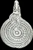 Schlangenamulett Schmuck Anhänger 925er Silber - Wikinger - Produktbild-Vorschau 2