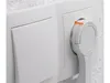 Spina piatta, Uni-Schuko con maniglia, smontabile, bianco Anteprima dell’immagine prodotto 6