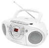 Soundmaster SCD5100WE, Prehrávač, CD, CD-R, CD-RW, Biela, Náhľad obrázku produktu 1