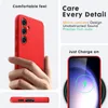 A collage of images showcasing a red phone case, its features, and its use. Náhled obrázku produktu