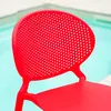 Homestyle4u Gartenstuhl WM rot 4er Set stapelbar wetterfest Produktbild-Vorschau 10