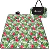 Picknickdecke XXL Campingdecke 200x200 cm Stranddecke Matte Produktbild-Vorschau 1