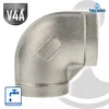 tecuro Winkel 90° Edelstahl V4A (AISI 316), IG x IG 1/2 Produktbild-Vorschau 3