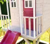 Wendi Toys Holz Stelzenhaus Frosch mit Rutsche und Produktbild-Vorschau 4