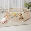 Parc pour bébé Relaxdays, parc flexible avec porte, 8 Voir les images du produit 3