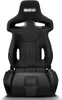 SPARCO 009011NR R333 Rennsitz Sportsitz schwarz Produktbild-Vorschau 1