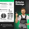 Bomann Dunstabzugshaube 60cm | bunte Beleuchtung in Produktbild-Vorschau 4