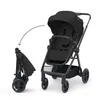 Kočík Kinderkraft Combi 3 v 1 Classic Black s autosedačkou Náhľad obrázku produktu 2