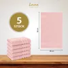 Lavea® 5er Set Gästehandtücher 30x50 cm, Weiche & Produktbild-Vorschau 2
