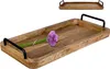BigDean Serviertablett aus Mangoholz - 60 x 30 x 3 cm - Produktbild-Vorschau 1