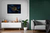 MuchoWow® Gerahmtes Poster Saturn mit seinem Ring gegen Produktbild-Vorschau 5