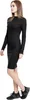 Urban Classics Kurzes Kleid Damen Ladies Rib Dress schwarz Produktbild-Vorschau 4