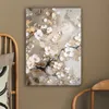 OneMillionCanvasses® - Plátna - Květiny - Bílá - Zlatá - Náhled obrázku produktu 5