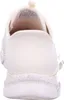 The back view of a beige Skechers sneaker. Produktbild-Vorschau
