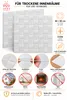 1 pieza / paneles de pared, revestimiento para paredes, Vista previa de la imagen del producto 2