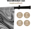 MuchoWow® Wandteppich Wandbehang Marmor - Muster - Grau - Produktbild-Vorschau 3