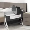 3in 1 Beistellbett & Babywiege & Reisebett Höhenverstellbar Produktbild-Vorschau 1