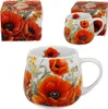 DUO FLOWER CLASSIC Fassbecher 430 ml POPPIES New Bone China Voir les images du produit 9