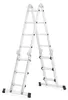 Drabina aluminiowa przegubowa teleskopowa HIGHER 4x4 podest Podgląd zdjęcia produktu 6