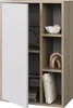 Vicco Hängeschrank Berno, 50.1 x 78.4 cm mit 3 offenen Produktbild-Vorschau 5