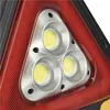LED varovný trojúhelník, nabíjecí, COB LED + červená LED Náhled obrázku produktu