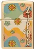 Feuerzeug Zippo Potere Dei Fiori Herren Mehrfarbig Metall Produktbild-Vorschau 4