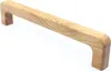 Möbelgriff BA 160mm Holzgriff Eiche massiv Küchengriff Holz Produktbild-Vorschau 1