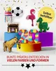 Pinata Zahl 8 Set mit Stab und Augenmaske für Produktbild-Vorschau 5