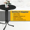 Stół barowy Hengda, Ø 80 cm, składany, okrągły, stabilny, Podgląd zdjęcia produktu 5