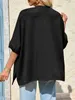 Oversize-T-Shirt für Damen mit Fledermausärmeln, Produktbild-Vorschau 4