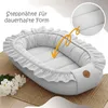 Gniazdko niemowlęce dla noworodka kokon przenośny 90x50 cm Podgląd zdjęcia produktu 5