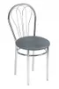 Stuhl Venus Küchenstuhl aus Metal Chrom Bistrostuhl Produktbild-Vorschau 3