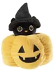 Kuscheltier Katze im Kürbis Halloween 16 cm schwarz/orange Produktbild-Vorschau 2
