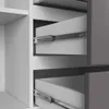Kommode AKORD K160 Weiß 160 cm 2 Türen 4 Schubladen 4 Produktbild-Vorschau 4