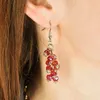 Steuer Modeschmuck Schmuckset Metall 56cm Rot Glasstein Produktbild-Vorschau 4