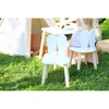 Skye Decor, set van twee "Bunny" kinderstoelen - wit, Productafbeelding-voorbeeld 3