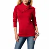 811009 Vivien Caron Damen Pullover Rot Gr. 36/38 – weicher Produktbild-Vorschau 2
