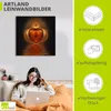 ARTland Leinwandbild Herz Größe: 50x50 cm Produktbild-Vorschau 3