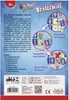 The back of a board game box, showing game components and instructions. Produktbild-Vorschau
