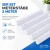 Set van 5 meetstokken van 2 meter – robuuste meetstok, Productafbeelding-voorbeeld 2