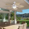 Outdoor Deckenventilator mit Beleuchtung und Zugketten Produktbild-Vorschau 7